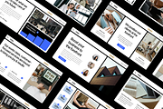 Business Google Slides, a Presentation Template by YossyOneStd (Thumbnail 1 of 6)