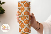 Halloween Pumpkin Seamless Pattern, a Texture Illustration by CpSnowy (Thumbnail 3 of 5)