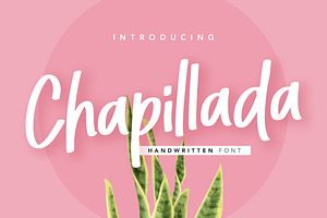 Chapillada Handwritten Font