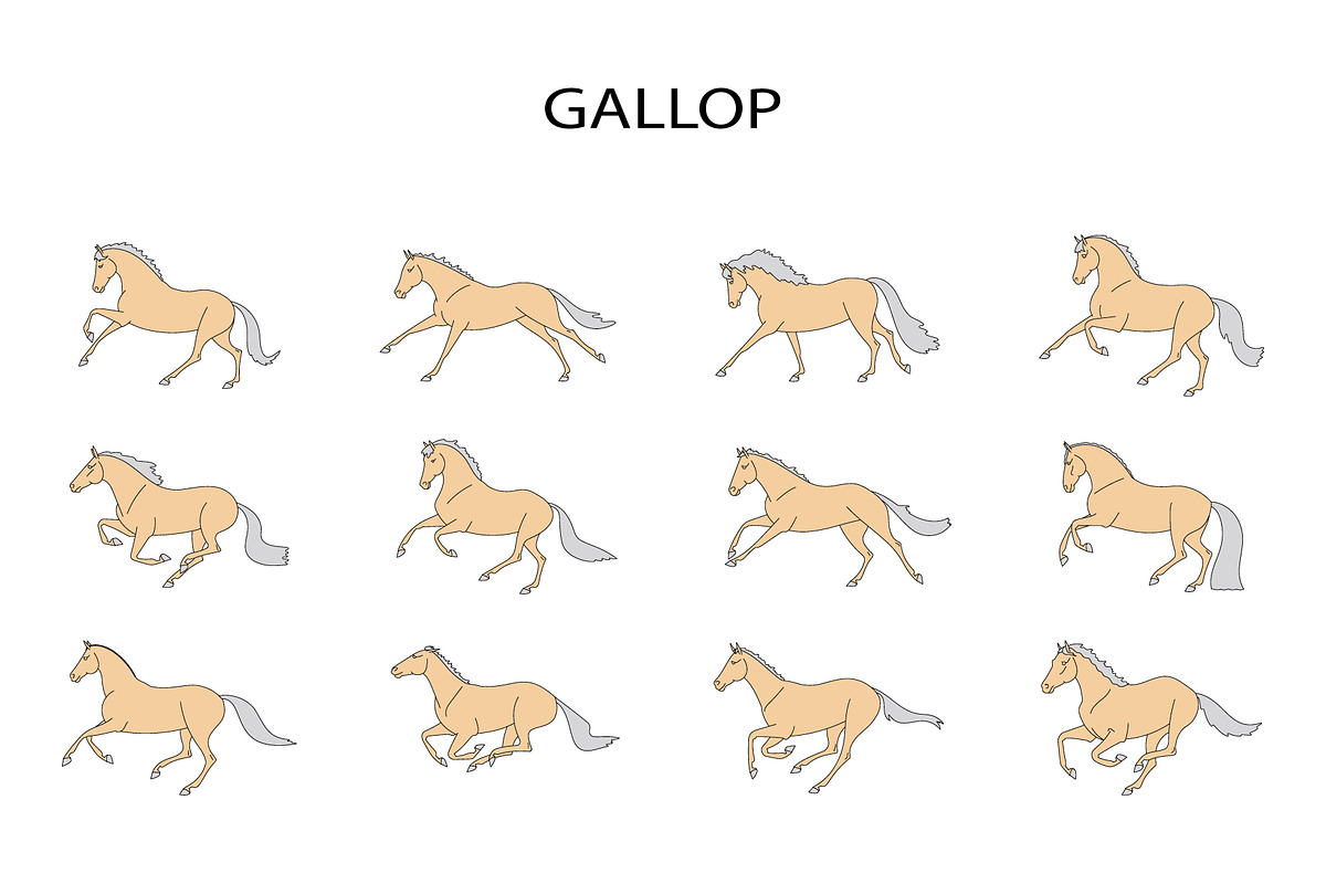 Gallop, an Animal Illustration by Naurider (Photo 1 of 4)