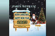 Christmas & New Year Cards, an Invitation Template by designerzDukan (Thumbnail 2 of 3)