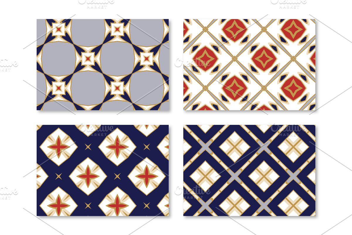 GULFI geometric seamless patterns., a Pattern Graphic by Peolla (Photo 7 of 9)