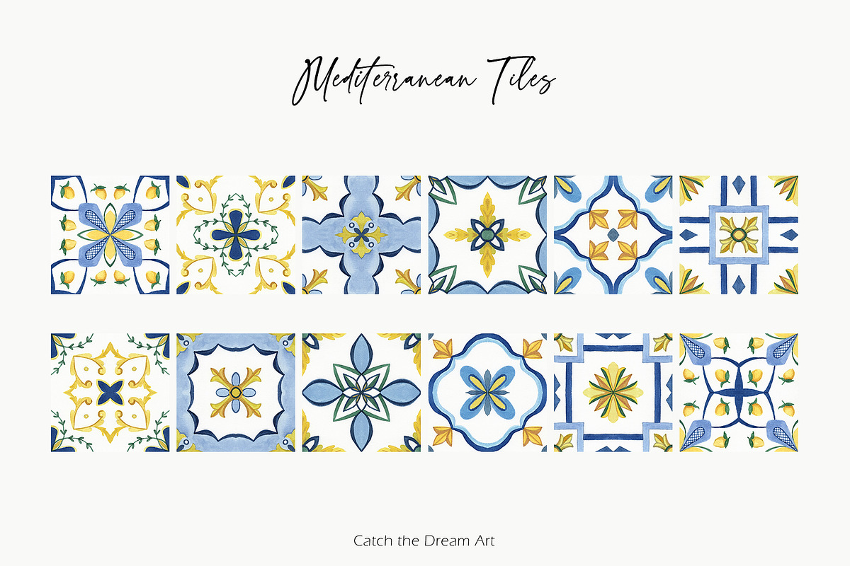 Mediterranean Summer Dolce Vita, a Decorative Illustration by Catch the Dream Art (Photo 21 of 25)