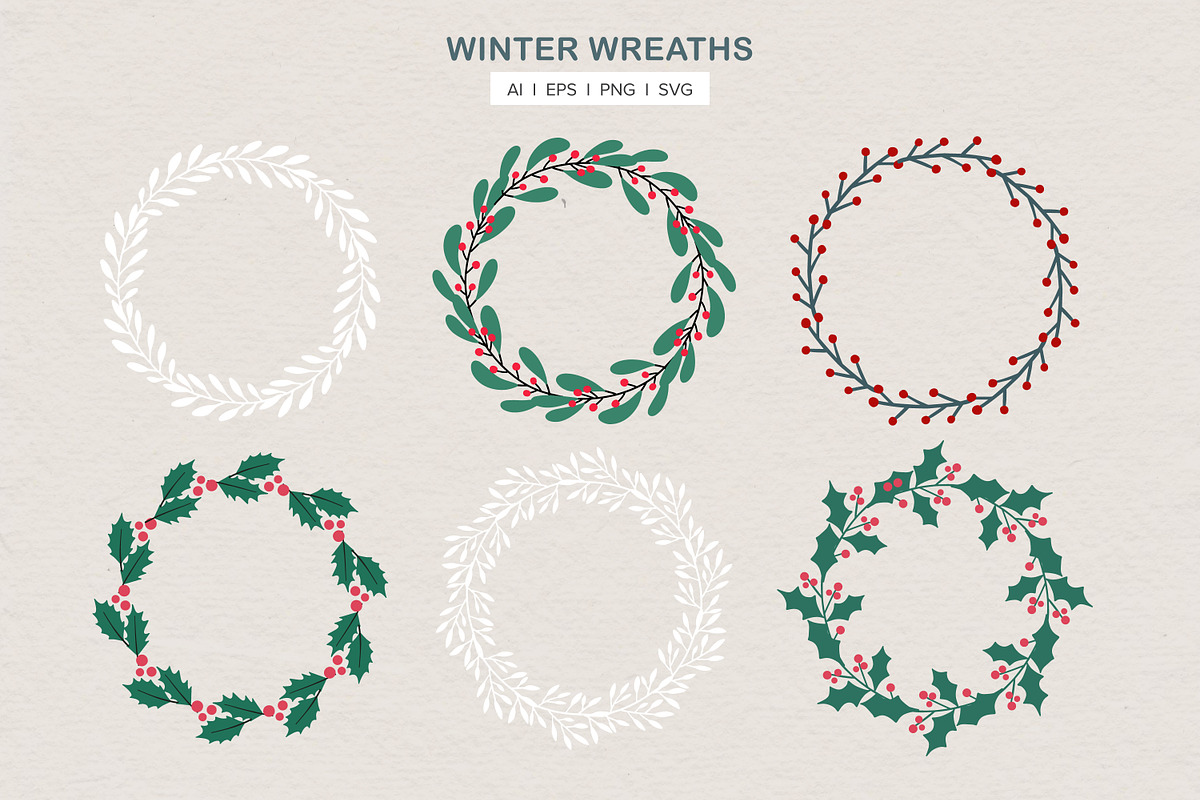 Merry Christmas Graphics, a Seasonal Illustration by mejorana (Photo 6 of 17)