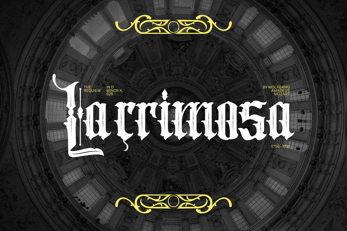 Bartley - Blackletter Font Type, a Blackletter Font by Flawless And Co (Photo 7 of 10)
