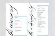 Wedding Program folded SHR365, an Invitation Template by Shafura_Wedding (Thumbnail 4 of 6)