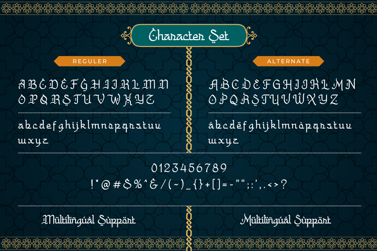 Hilal Ramadhan, a Script Font by Sronstudio (Photo 15 of 16)