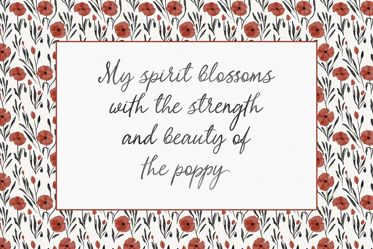 Myrtle Aroma Handwritten Script, a Handwritten Font by AnMark (Photo 6 of 17)