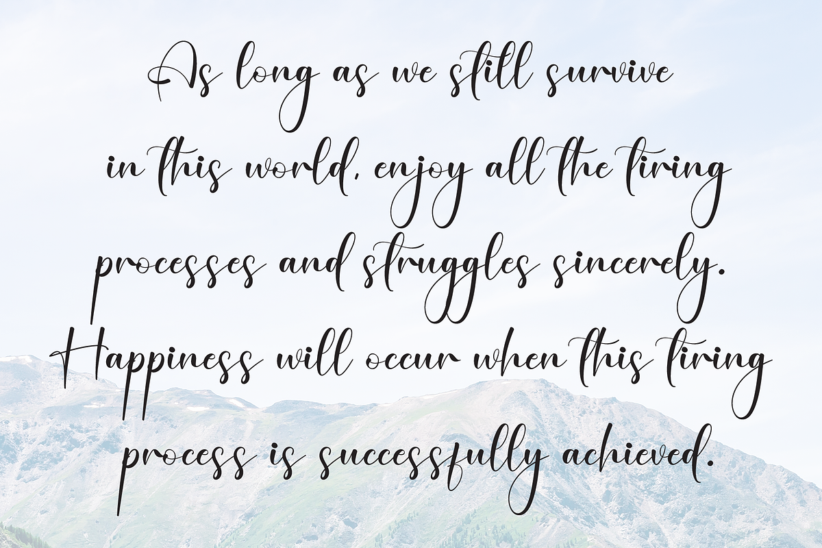 Winter Fest | Script Font, a Handwritten Font by Scratchones (Photo 6 of 8)