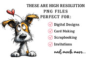 Funny Valentine's Peeking Dog Clipar, an Illustration by OK Design (Thumbnail 4 of 6)