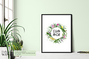 Wild floral clipart meadow flowers, an Illustration by Ksenia Shmakova (Thumbnail 8 of 11)