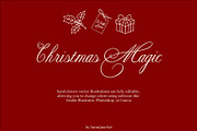 Whimsical Christmas Illustration Set, a Seasonal Illustration by SunnJaneArt (Thumbnail 13 of 13)