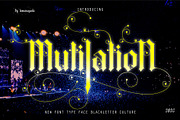 BUNDLE FONT FRAME ORNAMEN, a Blackletter Font by ismanayuda (Thumbnail 8 of 21)
