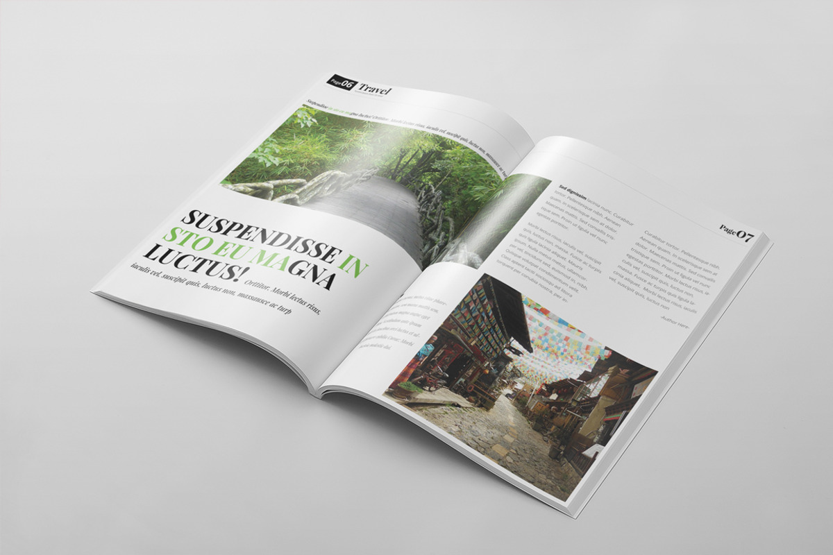 Magazine Template 45, a Magazine Template by pmvch (Photo 4 of 15)