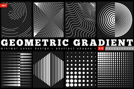 Geometric Gradient Shapes