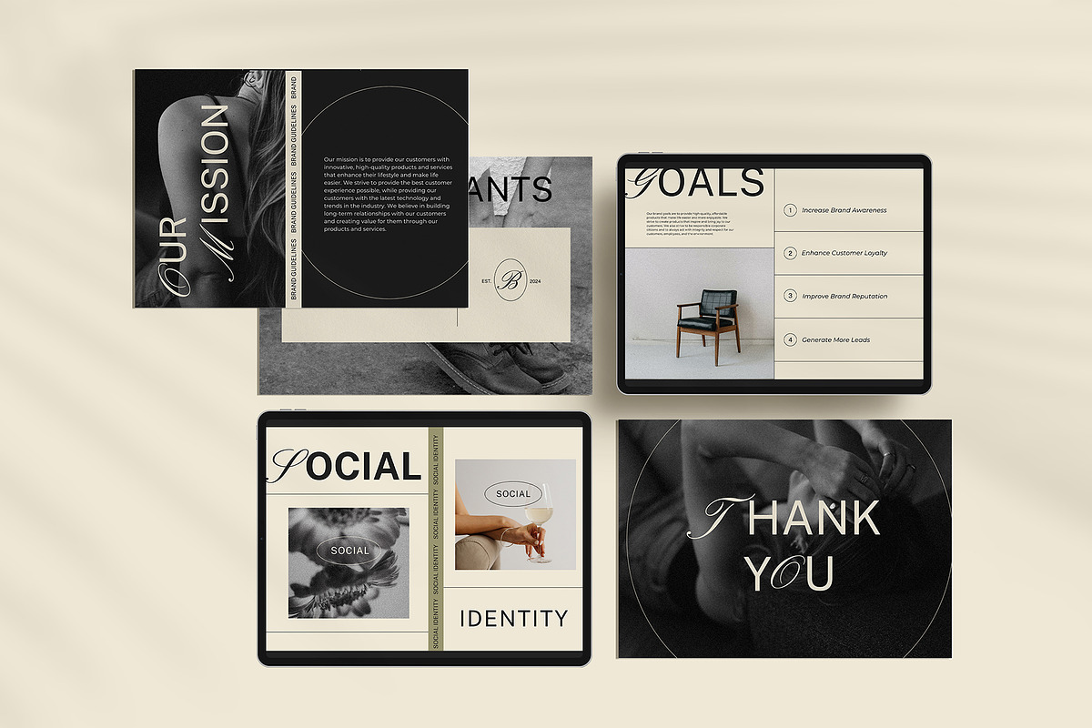 BERLIN Brand Guidelines Template, a Branding & Logo Template by Amaré Creative (Photo 13 of 13)