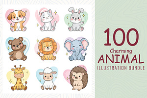 Animal lover illustrations bundle, an Animal Illustration by Sofia's Fashion