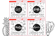 The Doodle Fonts Bundle, a Symbol Font by WADLEN (Thumbnail 6 of 12)