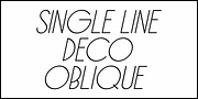 Single Line Deco JNL, a Sans Serif Font by Jeff Levine Fonts (Thumbnail 4 of 5)