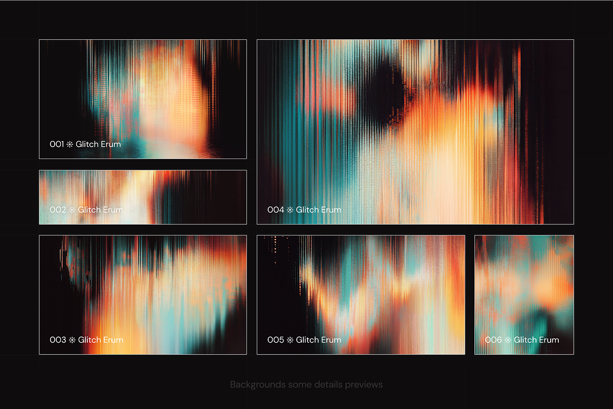 Glitch Erum - 20 images bundle, a Background Graphic by Digital Blood (Photo 3 of 12)