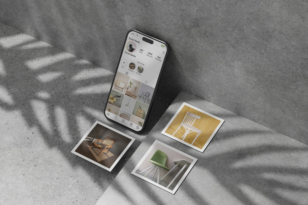 Social Media Post Mockup, an iPhone Mockup by Pexelyou (Photo 5 of 5)