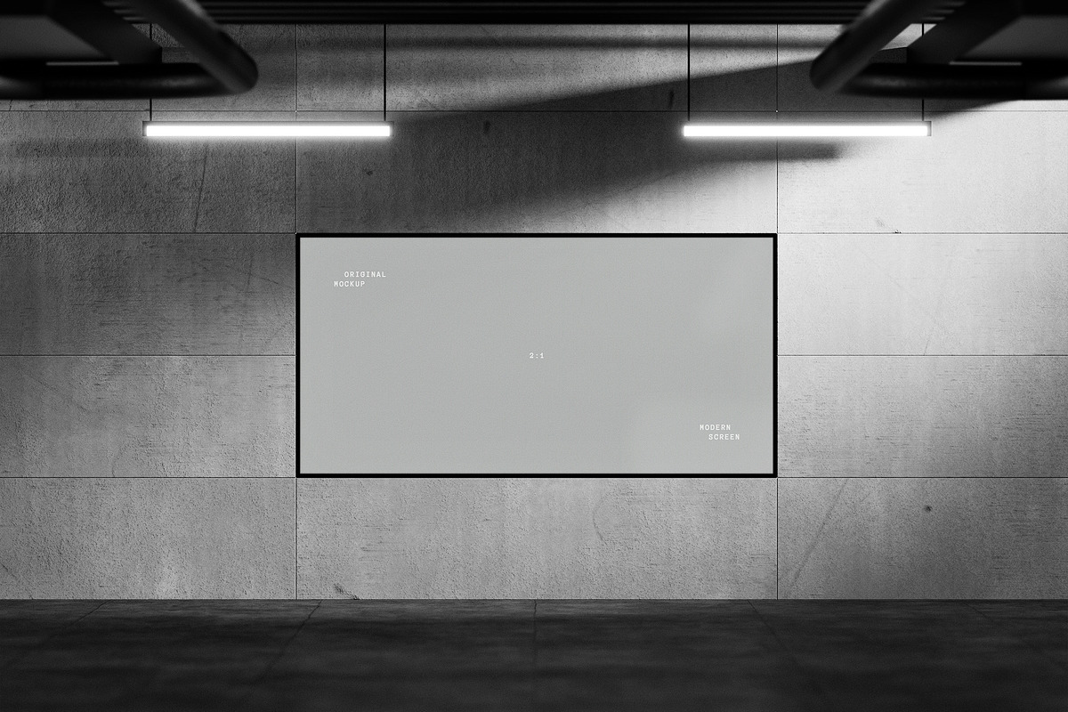 Digital Screen Display Mockups, an Advertising Mockup by pixelbuddha.net (Photo 6 of 11)