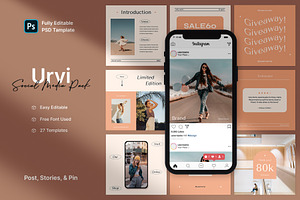 Urvi - Fashion Social Media Pack