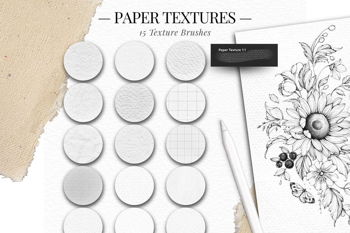 130 Tattoo Procreate Brushes, a Brush Add-On by LaurenceVArtiste (Photo 7 of 10)