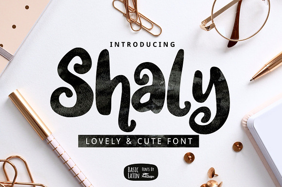 Shaly Cute Font preview 6