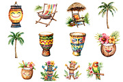 Tropical Tiki Friends, an Illustration by Design Market (Thumbnail 4 of 4)