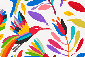 Otomi Mexican Traditional Patterns 2