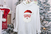 Glitter Patchwork Christmas Santa Pn, an Illustration by designcity5 (Thumbnail 8 of 8)