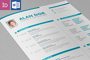 Professional Resume & Cover Letter, a Resume Template by sz81 (Thumbnail 1 of 5)