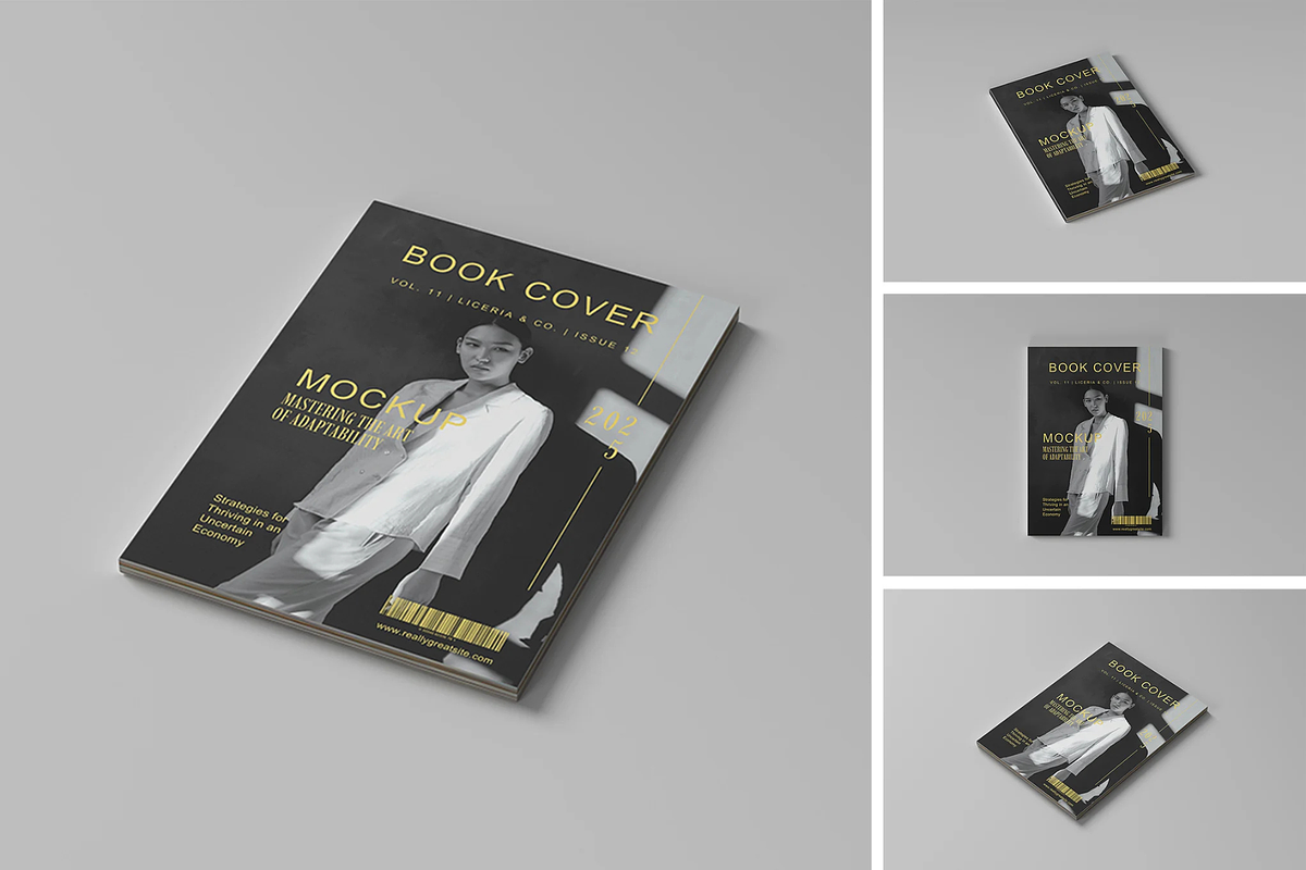 Book Mockup, a Books & Magazine Mockup by BLISS DESIGN (Photo 1 of 2)
