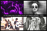 12 Photo Effect Templates, a Layer Style Add-On by iDoodle Studio (Thumbnail 5 of 6)