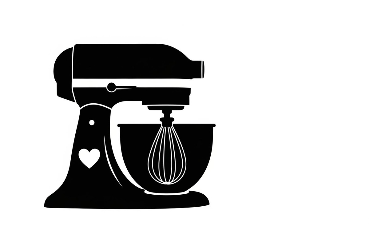 Kitchen Stand Mixer Silhouette Bundl, an Illustration by Gaye Art (Photo 8 of 31)