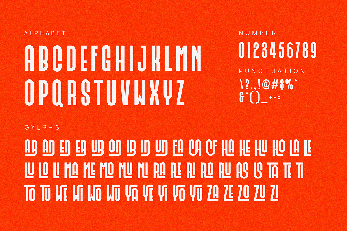 Mecaros Modern Ligature Sans Serif, a Sans Serif Font by Perfectype (Photo 6 of 6)