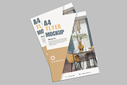 A4 Flyer Mockup, a Flyer Template by lamorastudio (Thumbnail 2 of 11)