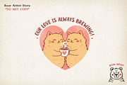 Valentine Cat PNG Bundle, a Graphic by GlitterCraft (Thumbnail 2 of 101)