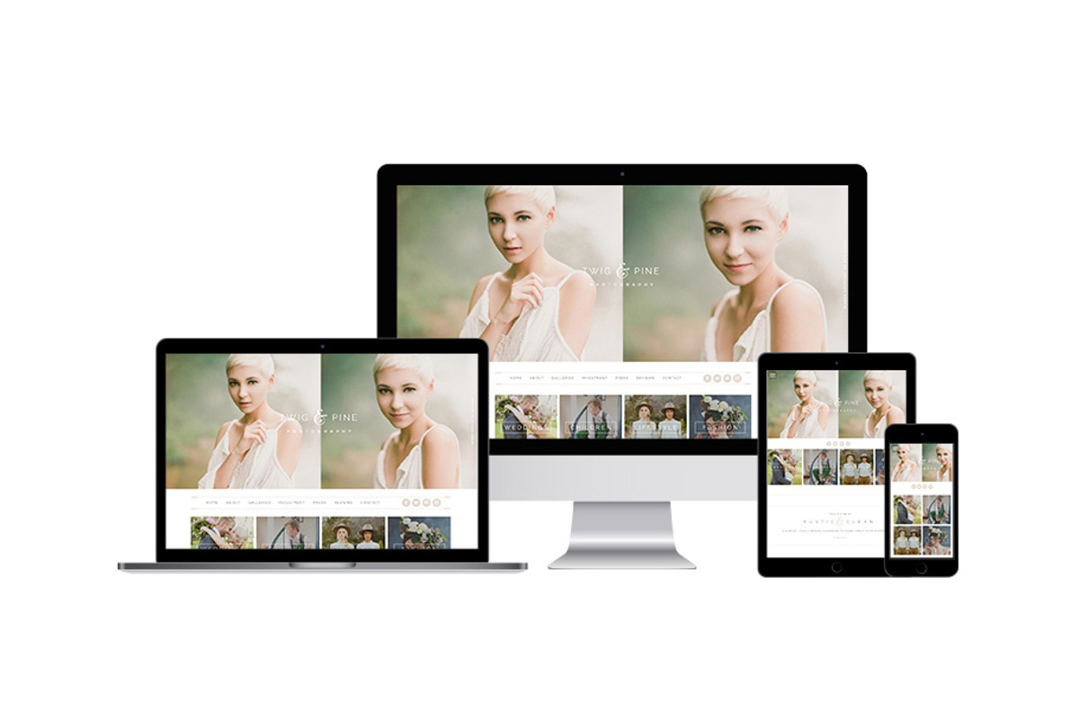 Twig & Pine II ProPhoto 7 Collection, a Websites & App Template by Red Met Yellow Creative (Photo 2 of 15)