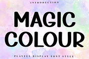 Magic Colour, a Script Font by InermediaSTUDIO (Thumbnail 1 of 8)