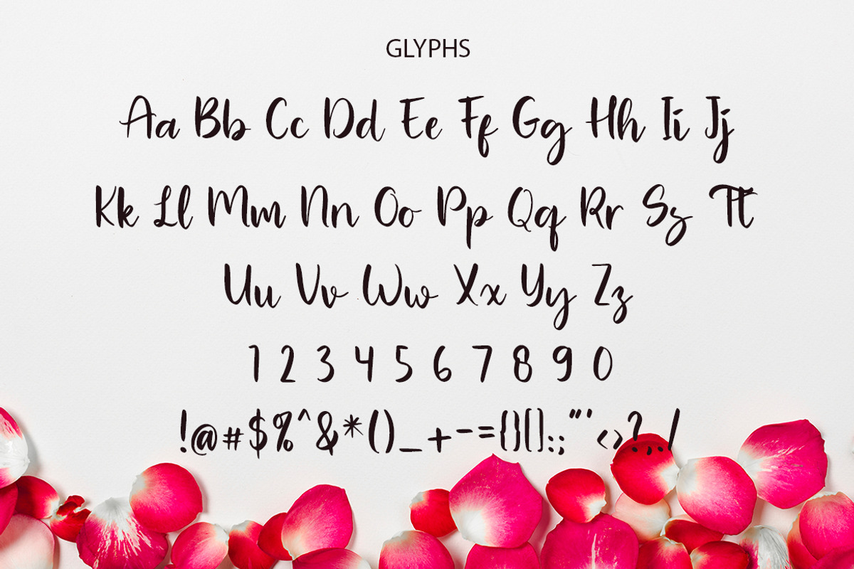 Roller Blow Brush Font preview 6