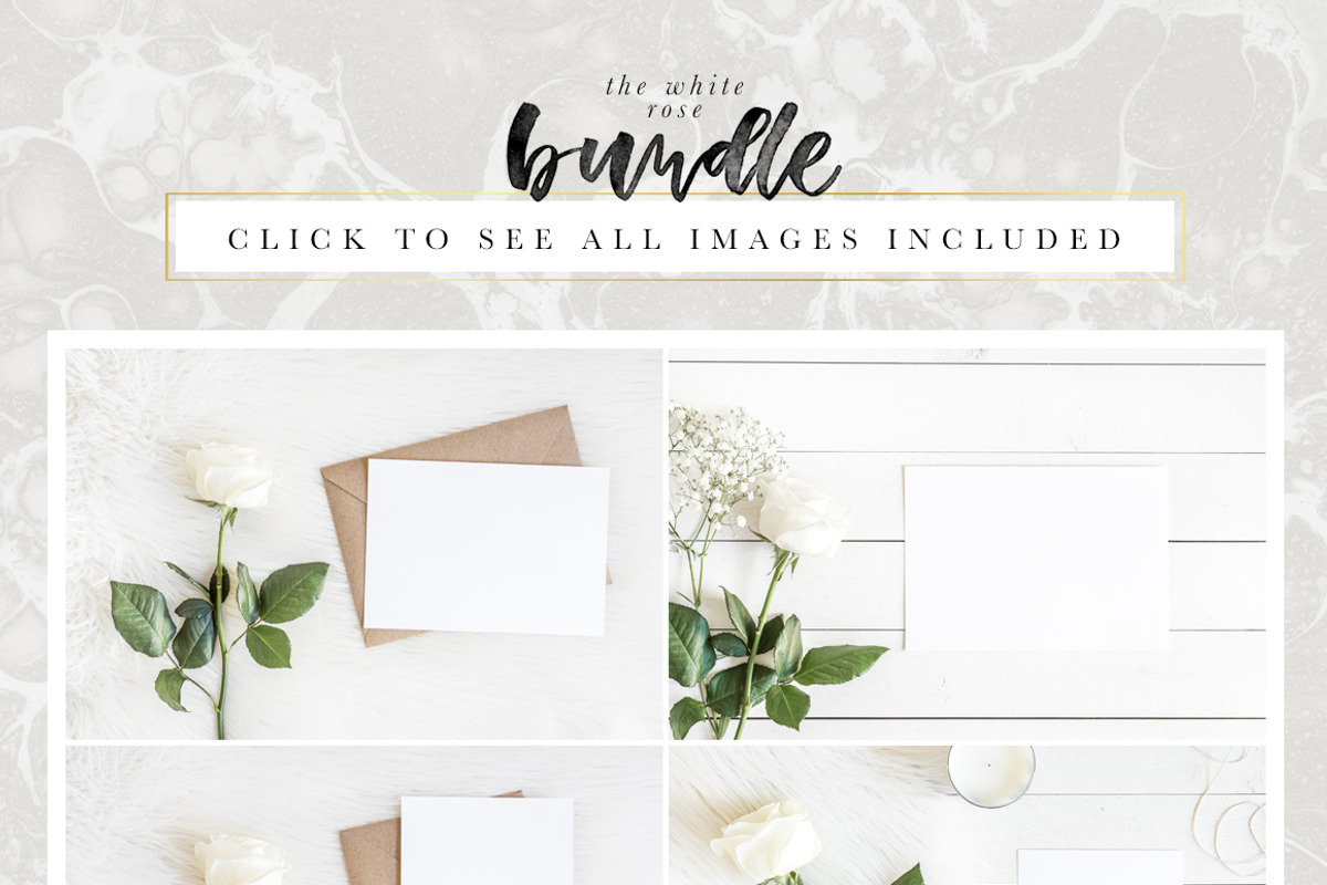 The White Rose Mockups Bundle, a Product Mockup by Salt Color Studio (Photo 2 of 6)