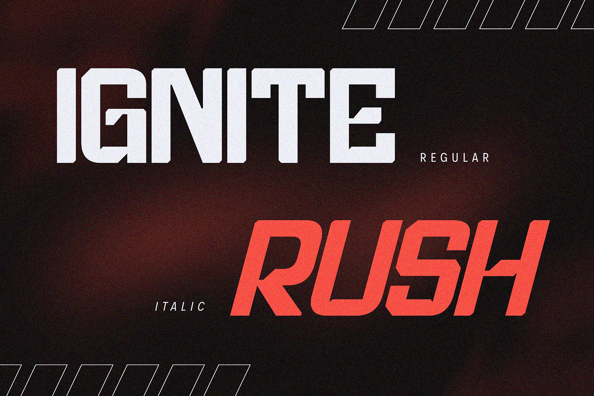 Sport Formula - Racing Logo Font, a Sans Serif Font by Nirmana Visual (Photo 8 of 15)