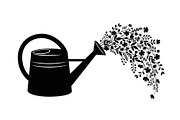 Floral Watering Can Design Bundle, an Illustration by Gaye Art (Thumbnail 24 of 31)