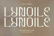 Lynoile Sans Serif Display Font, a Font by Maulana Creative (Thumbnail 1 of 7)