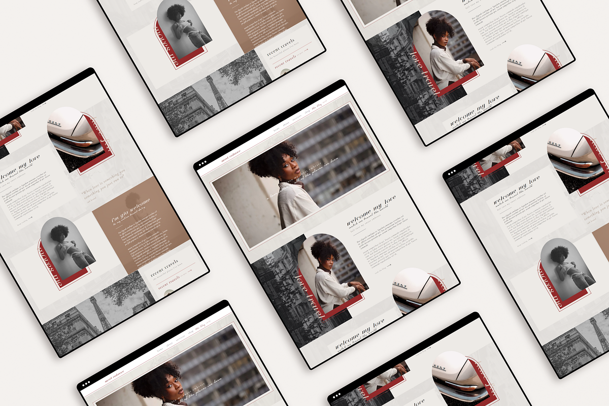 Wix Website Template | Sweet Embrace, a Wix Template by Turia Avenue (Photo 5 of 6)