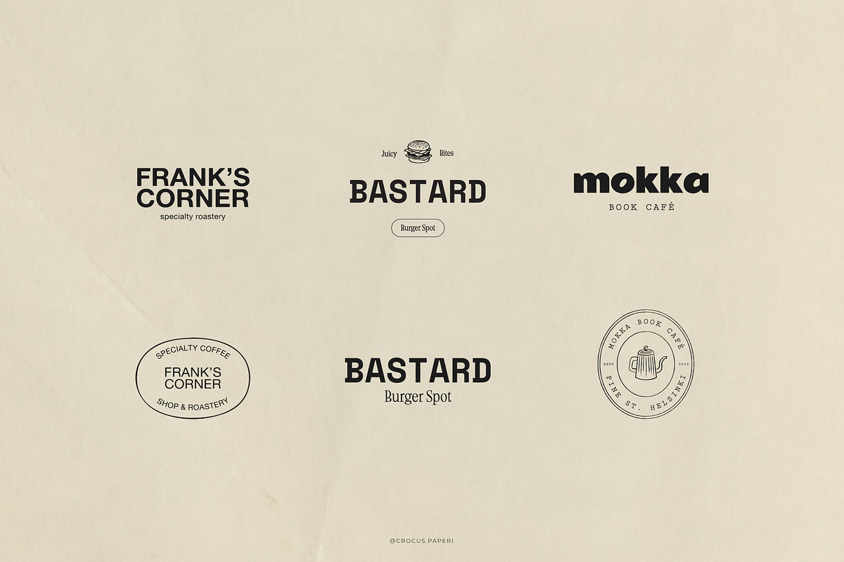 Food & Cafe Logos - 36 Templates preview 7