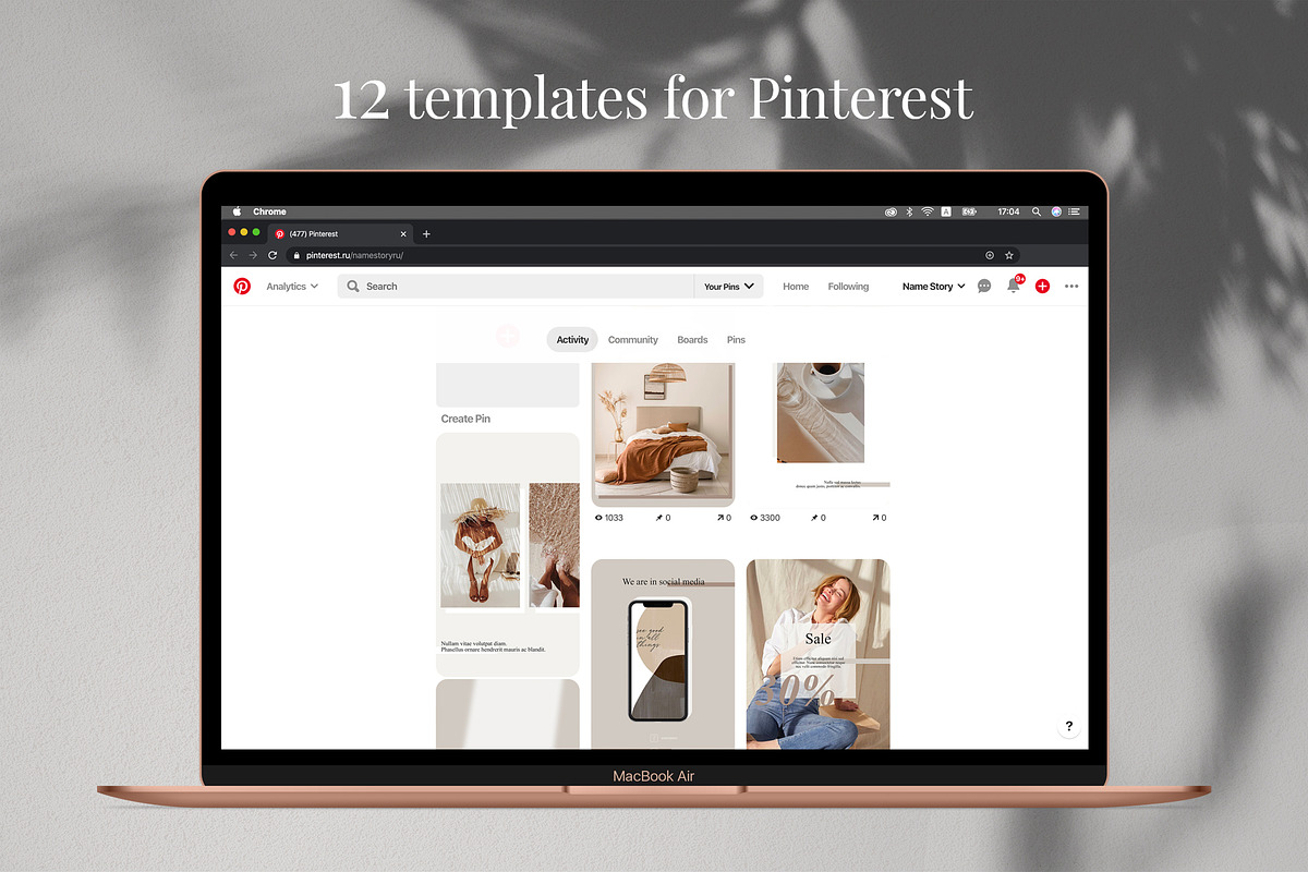 Templates for social media | BOHEMIA, a Social Media Template by Olg Store (Photo 6 of 7)