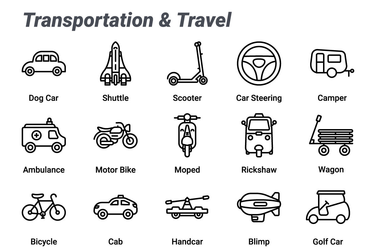 Transportation & Travel, an Icon by Color Cubes (Photo 3 of 5)